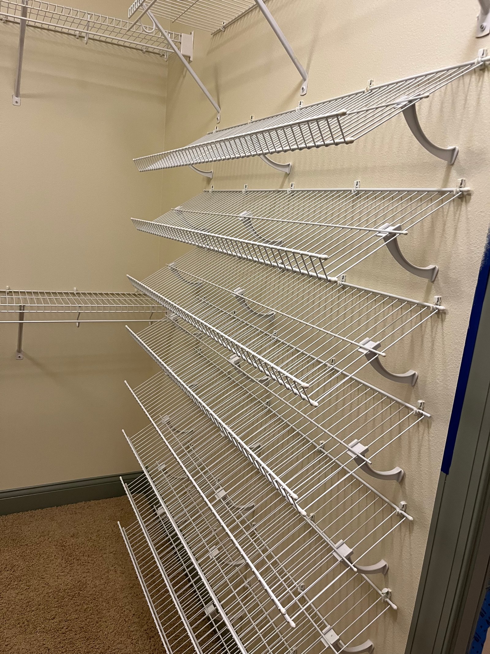 West Des Moines Closet Repaint view 2