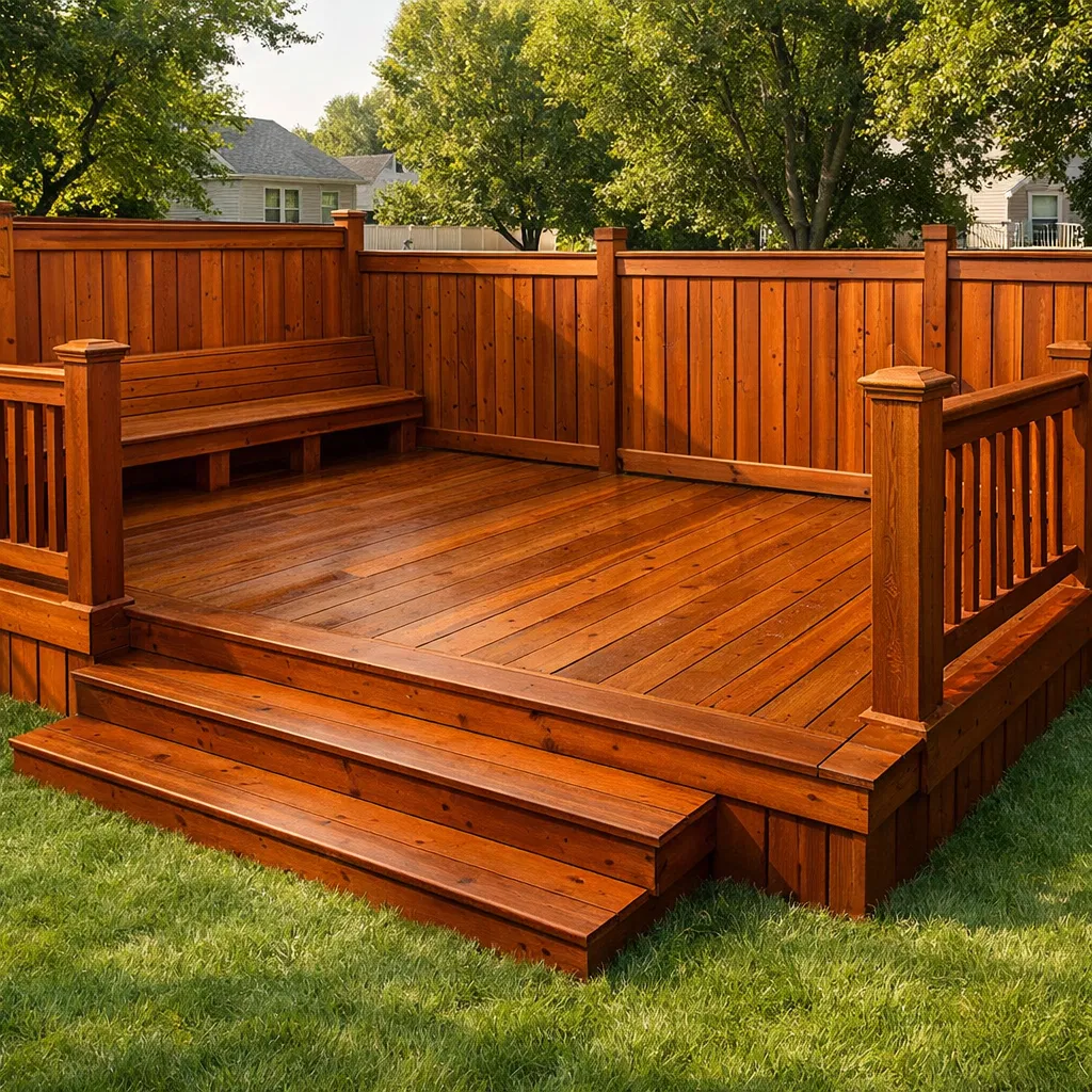 Deck & Fence Painting in Des Moines, Iowa — TrueEdge Paint